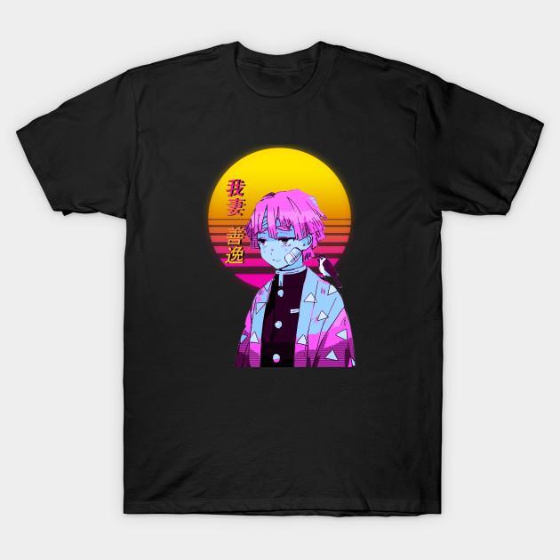 Zenitsu Agatsuma - Demon Slayer - Kimetsu No Yaiba T-Shirt V23