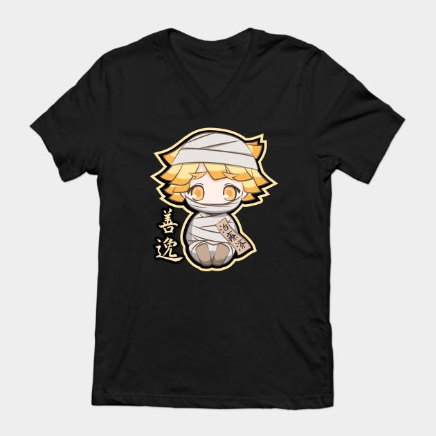 Zenitsu Agatsuma - Demon Slayer - Kimetsu No Yaiba T-Shirt V29 - Image 2