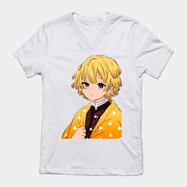 Zenitsu Agatsuma - Demon Slayer - Kimetsu No Yaiba T-Shirt V3 - Image 2