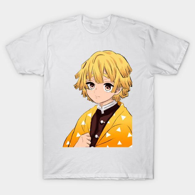 Zenitsu Agatsuma - Demon Slayer - Kimetsu No Yaiba T-Shirt V3
