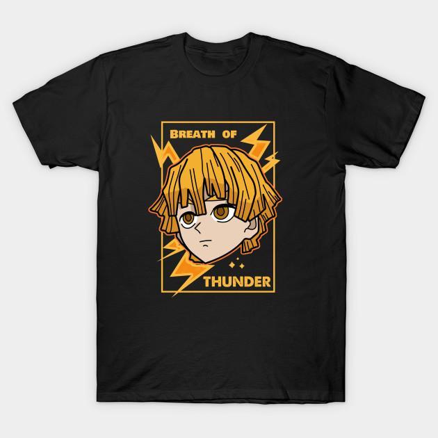 Zenitsu Agatsuma - Demon Slayer - Kimetsu No Yaiba T-Shirt V36