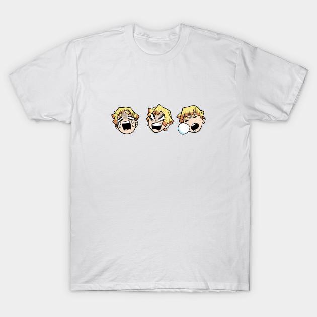 Zenitsu Agatsuma - Demon Slayer - Kimetsu No Yaiba T-Shirt V47