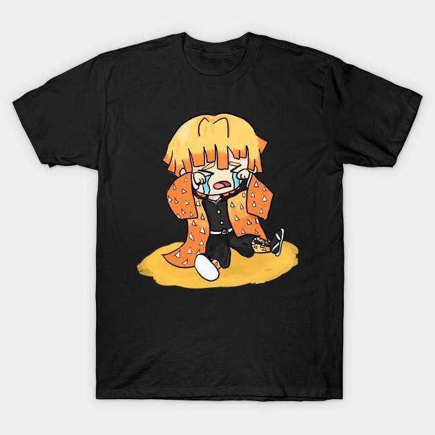 Zenitsu Agatsuma - Demon Slayer - Kimetsu No Yaiba T-Shirt V56