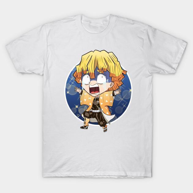 Zenitsu Agatsuma - Demon Slayer - Kimetsu No Yaiba T-Shirt V58