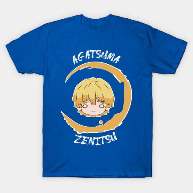 Zenitsu Agatsuma - Demon Slayer - Kimetsu No Yaiba T-Shirt V59