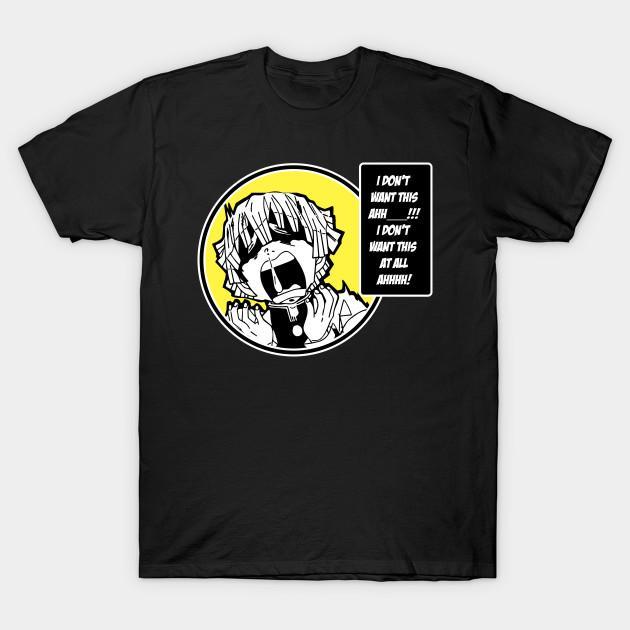 Zenitsu Agatsuma - Demon Slayer - Kimetsu No Yaiba T-Shirt V6