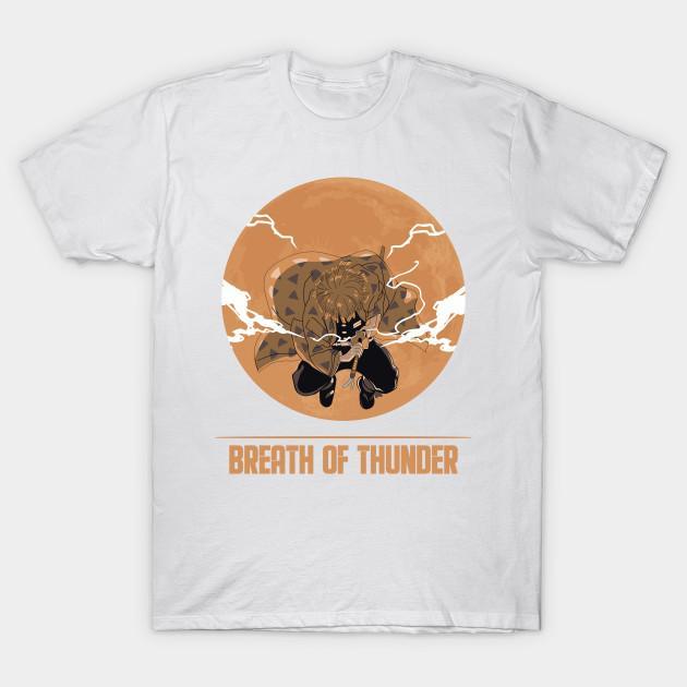 Zenitsu Agatsuma - Demon Slayer - Kimetsu No Yaiba T-Shirt V60