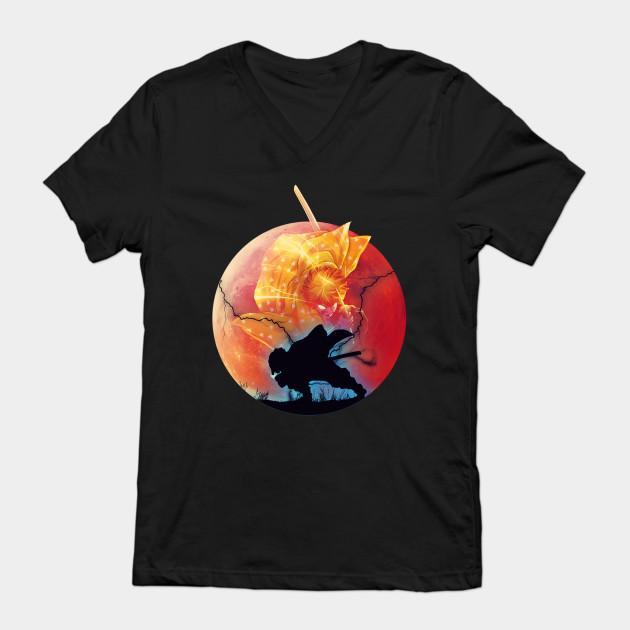 Zenitsu Agatsuma - Demon Slayer - Kimetsu No Yaiba T-Shirt V7 - Image 2