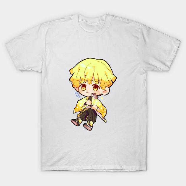 Zenitsu Agatsuma - Demon Slayer - Kimetsu No Yaiba T-Shirt V9